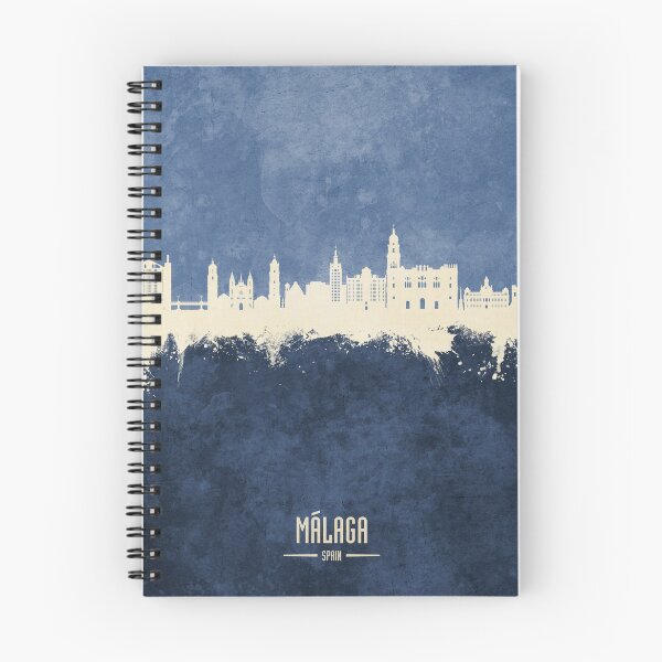 Item preview, Málaga Spain Skyline designed and sold by ArtPrints.