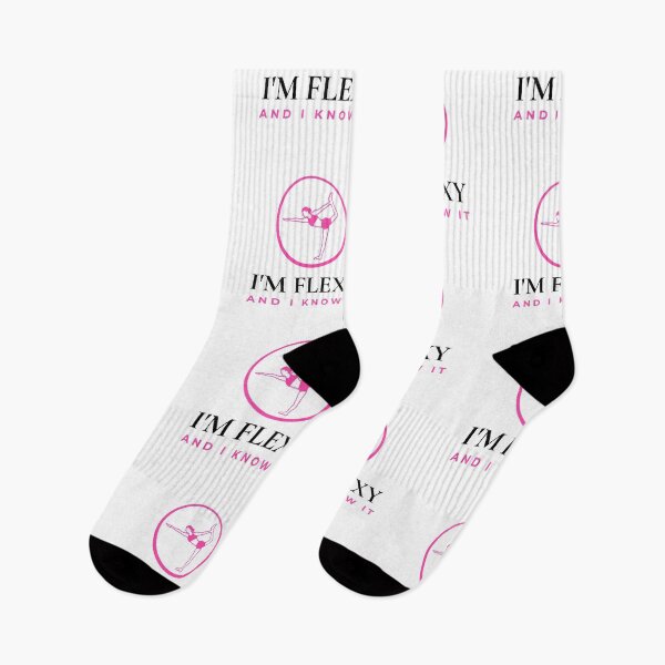 Item preview, I'm Flexy and I Know It Pink designed and sold by PoleUnicorn.