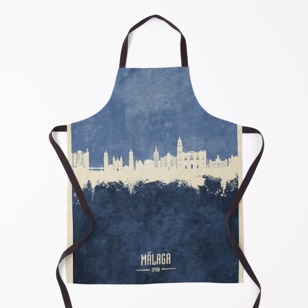 Item preview, Málaga Spain Skyline designed and sold by ArtPrints.