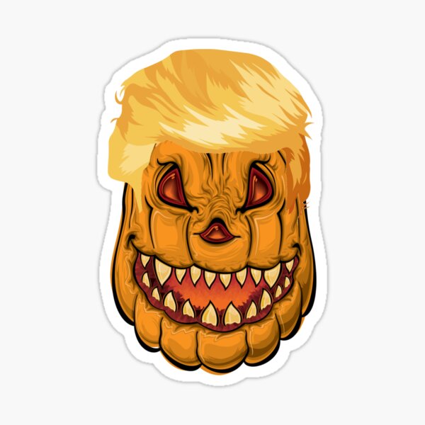 Item preview, Trumpkin make Halloween horror again 2024 designed and sold by zugharo2019.