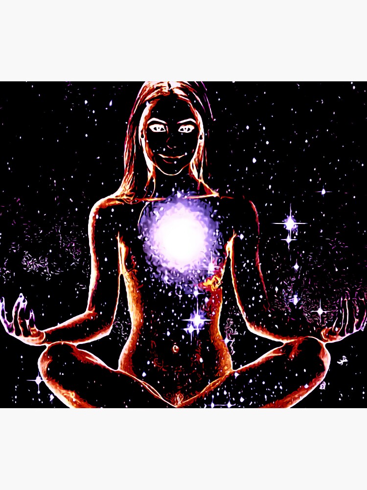 Meditation Of The Moon Goddess by OfSelina