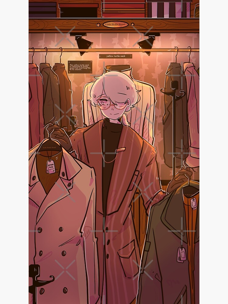 "Clothing Shop Poster Print [Little Pickle Town]" Poster for Sale by