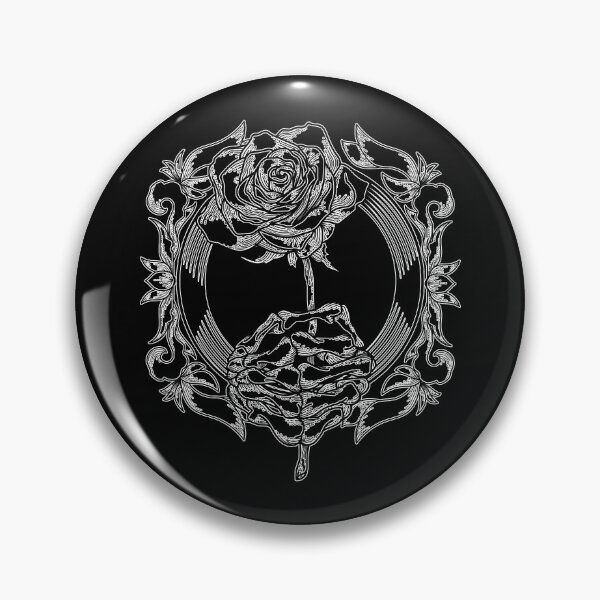 Item preview, Skeleton Hand Holding A Rose designed and sold by JTS STORE.