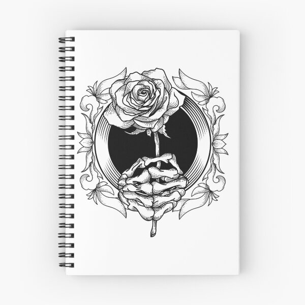 Item preview, Skeleton Hand Holding A Rose designed and sold by JTS STORE.