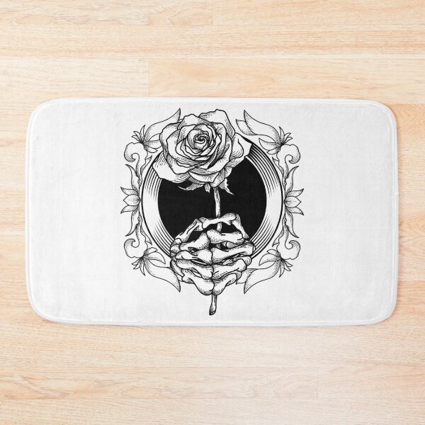 Item preview, Skeleton Hand Holding A Rose designed and sold by JTS STORE.