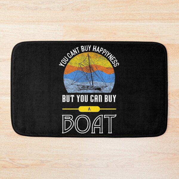 Item preview, proud boat owner saying designed and sold by pirminio.
