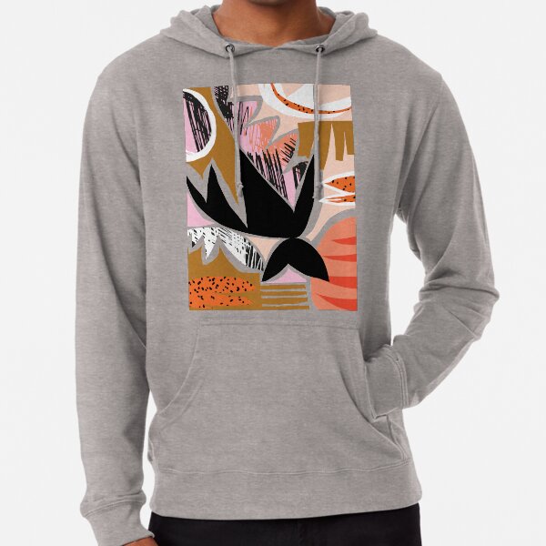 Men abstract geo print hooded sweatshirt store