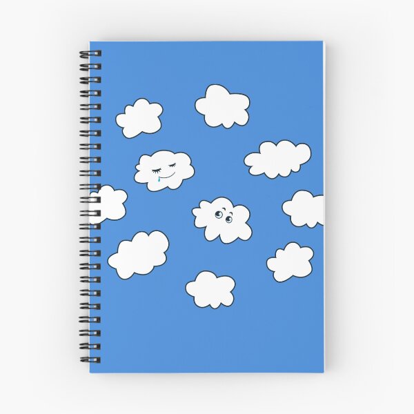 Item preview, Blue Sky Happy Funny Clouds  designed and sold by Boriana Giormova.
