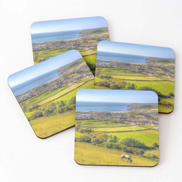 Item preview, Exmoor View With Pony To Porlock Somerset Coast designed and sold by acceleratorhams.