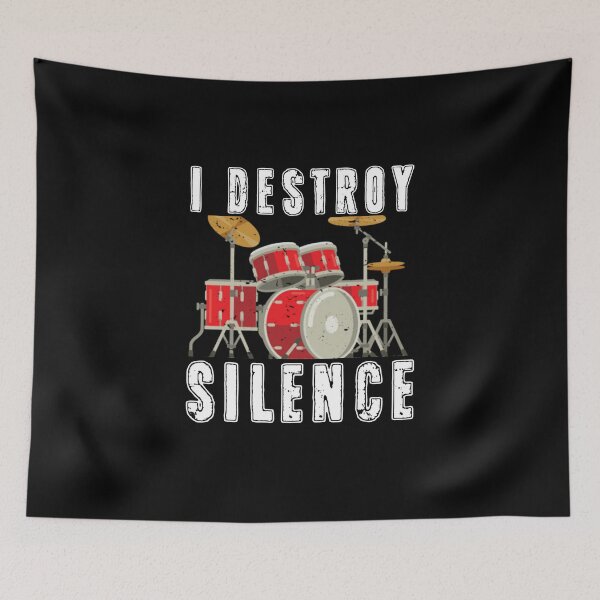 Item preview, I Destroy Silence designed and sold by MikeHardy.