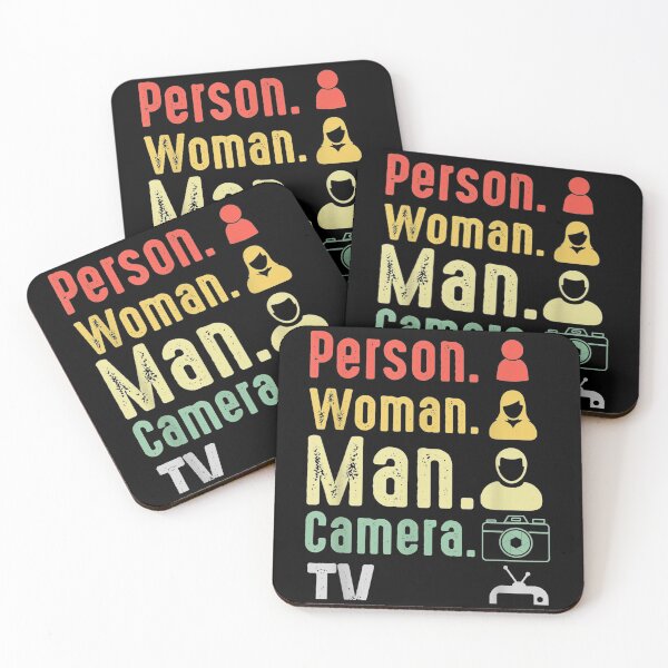 Item preview, Person Woman Man Camera TV Funny Trump designed and sold by ALoHa99.