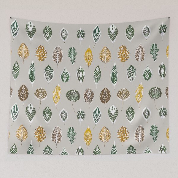 Item preview, Nordic Leaf Pattern designed and sold by Amanda-Lakey.