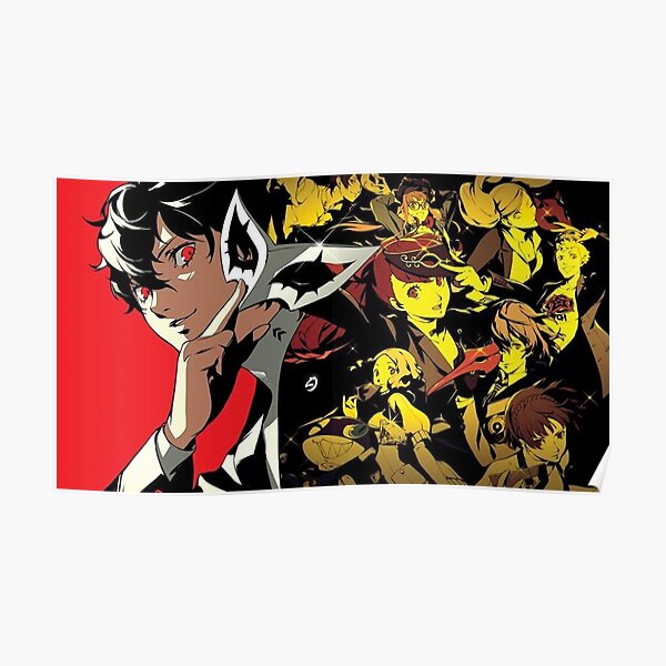 Persona 5 Royal Steel Book Art Poster