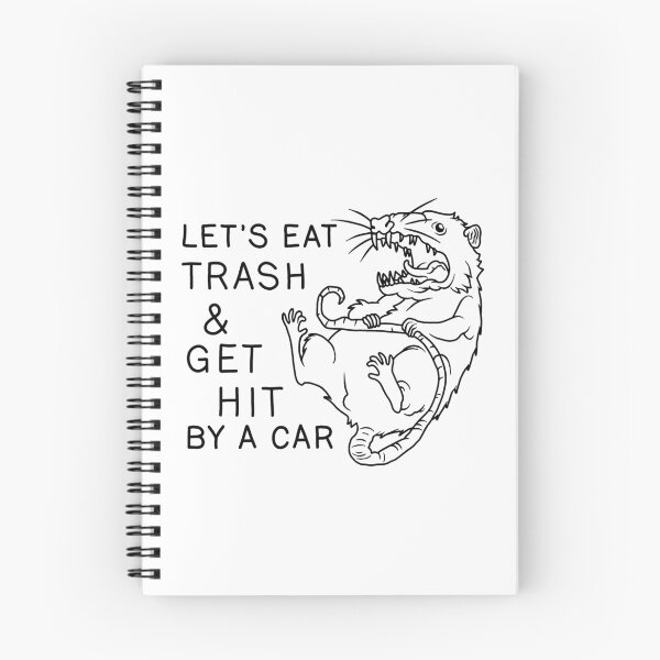 Item preview, Possum - Let's Eat Trash and Get Hit By A Car designed and sold by ValentinaHramov.