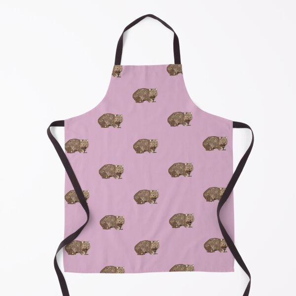Item preview, Wombat (Vombatus ursinus) on pink designed and sold by ChrissyWild.