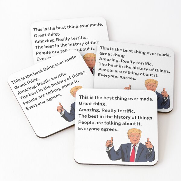 Item preview, La mejor cosa del mundo. Trump Quotes designed and sold by PoliticalJam.