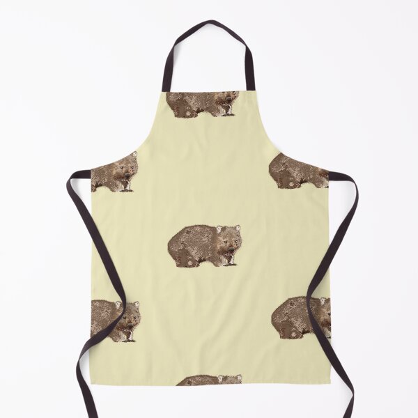 Item preview, Wombat (Vombatus ursinus) on lemon designed and sold by ChrissyWild.