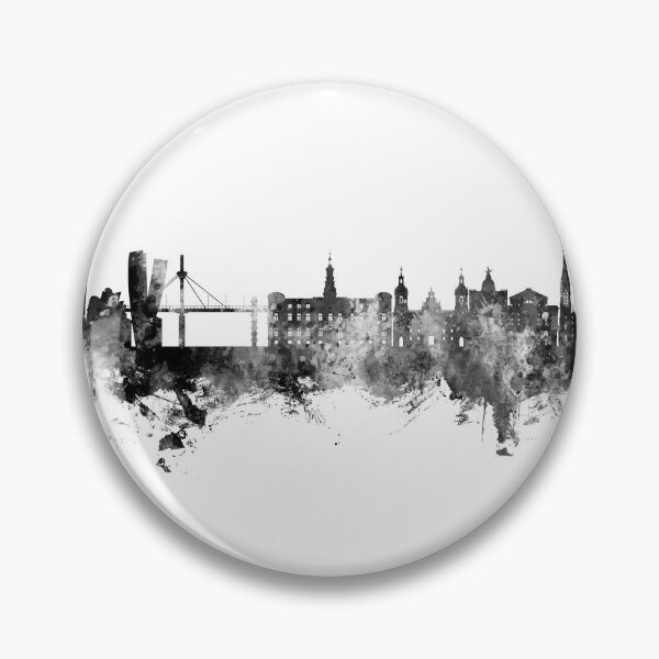 Item preview, Bilbao Spain Skyline designed and sold by ArtPrints.
