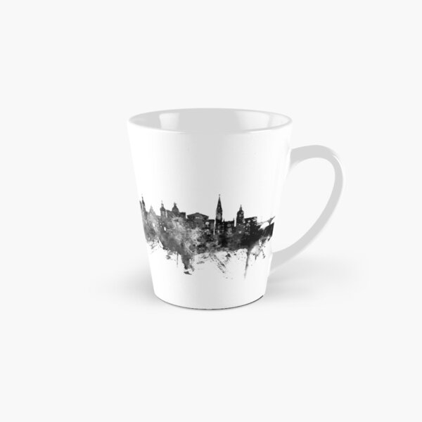 Vista previa del artículo con la obra «Bilbao Spain Skyline», diseñado y vendido por ArtPrints.