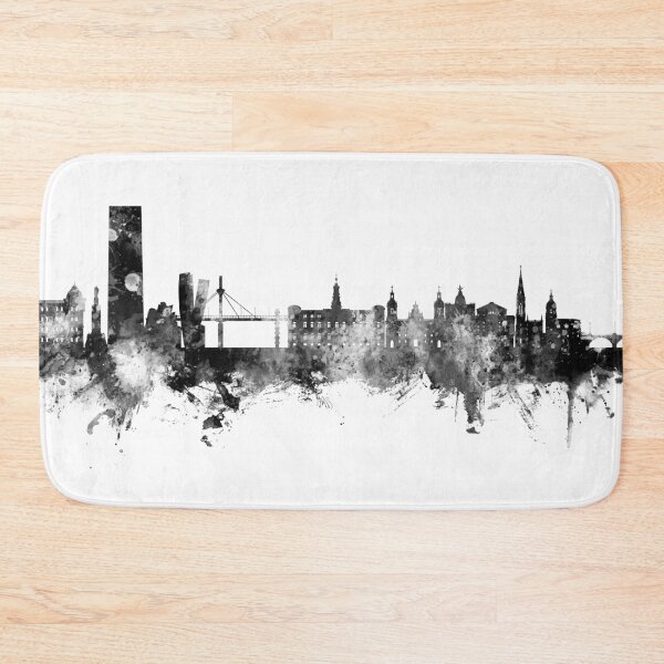 Item preview, Bilbao Spain Skyline designed and sold by ArtPrints.
