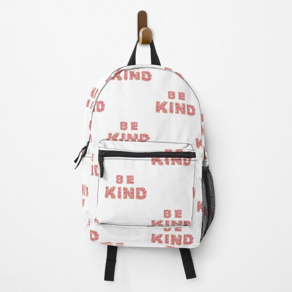 Item preview, Be kind Floral typography designed and sold by Beyond Words.