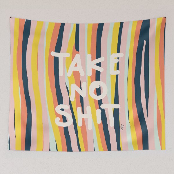 Item preview, TAKE NO SHIT designed and sold by Cindy Shakuri.