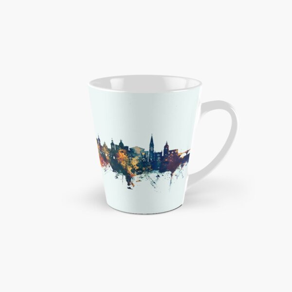 Vista previa del artículo con la obra «Bilbao Spain Skyline», diseñado y vendido por ArtPrints.