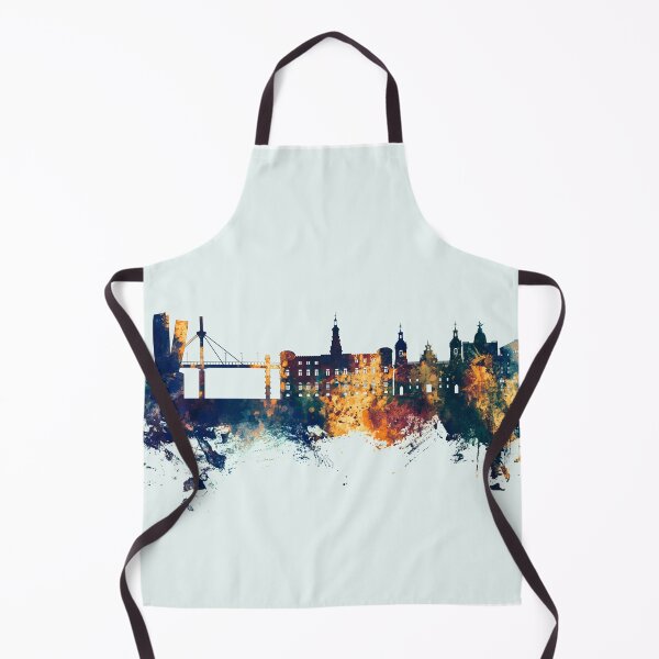 Item preview, Bilbao Spain Skyline designed and sold by ArtPrints.
