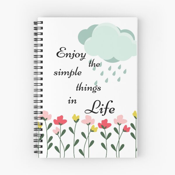 Item preview, Floral Quote Cover Design designed and sold by Hermlin95.