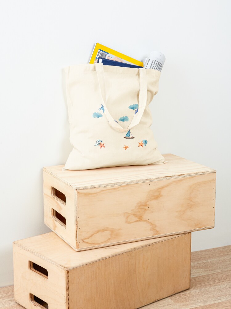 Alternate view of Sail to the Sea Tote Bag