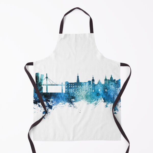 Item preview, Bilbao Spain Skyline designed and sold by ArtPrints.