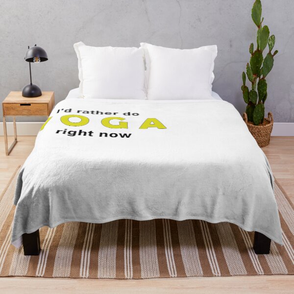 Item preview, I would rather do yoga now designed and sold by Jannis12.
