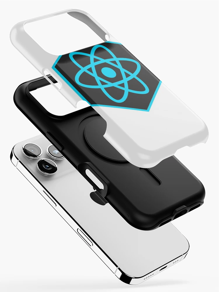 Thumbnail 2 of 4, iPhone Case, react web programming designed and sold by developerfriday.