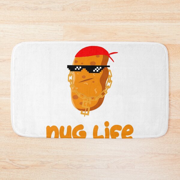 Item preview, Funny Nugget, Nug Life, Chicken Nugget graphic designed and sold by Lisbob.