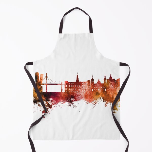 Item preview, Bilbao Spain Skyline designed and sold by ArtPrints.