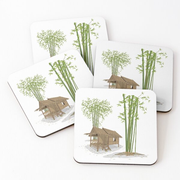 Item preview, Bamboo Hut designed and sold by JTS STORE.
