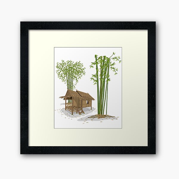 Item preview, Bamboo Hut designed and sold by JTS STORE.