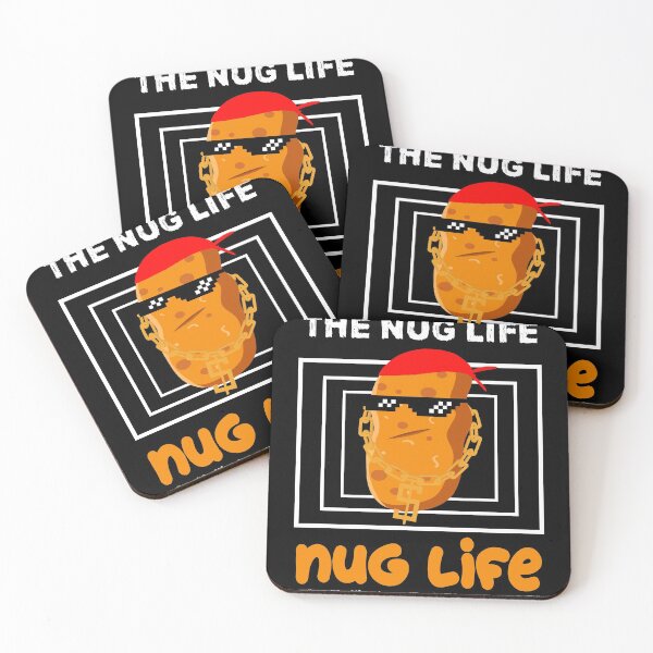 Item preview, Funny Nugget, Nug Life, Chicken Nugget graphic designed and sold by Lisbob.