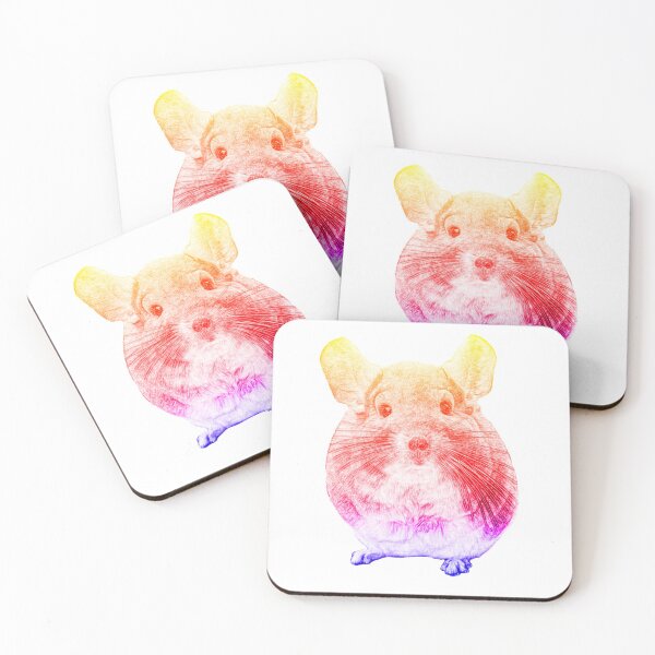 Item preview, Chinchilla colorful designed and sold by CallSignNacho.