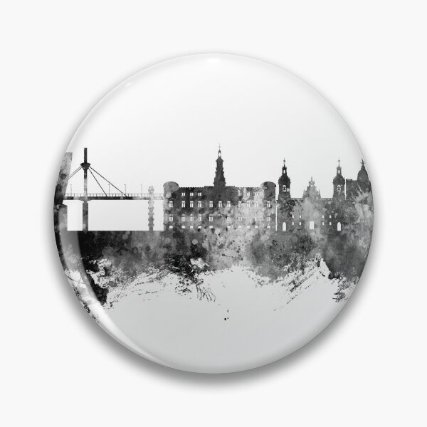 Item preview, Bilbao Spain Skyline designed and sold by ArtPrints.