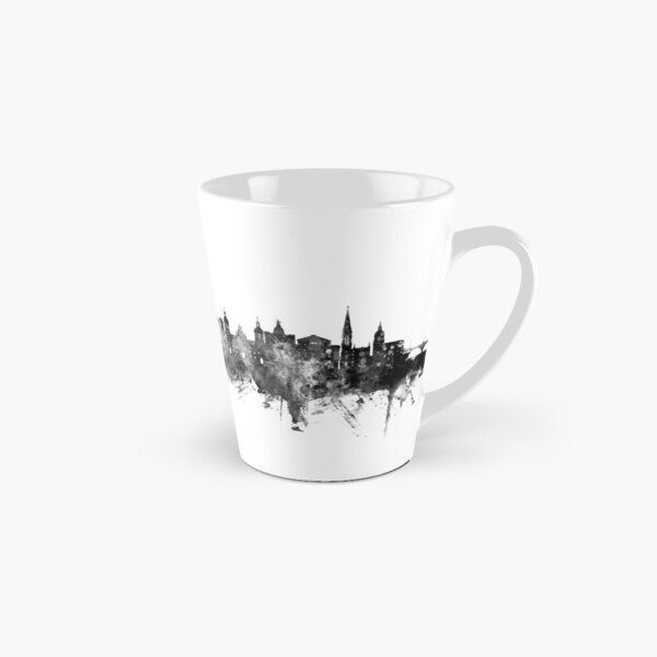 Vista previa del artículo con la obra «Bilbao Spain Skyline», diseñado y vendido por ArtPrints.