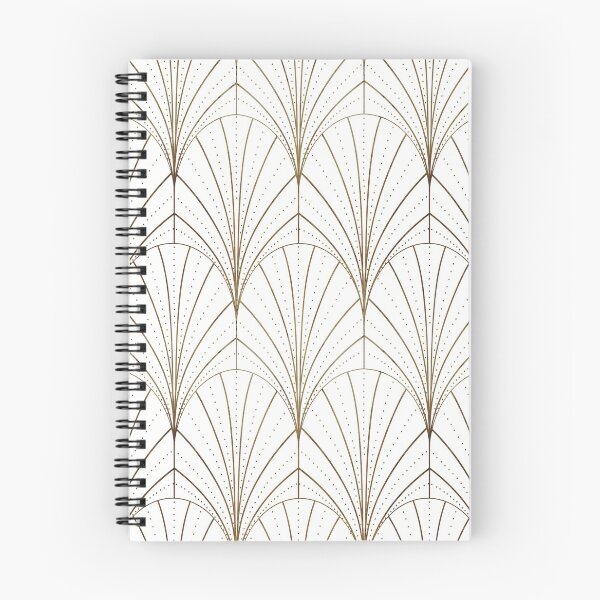 Item preview, Art Deco Waterfalls // White designed and sold by The Wellington Boot.