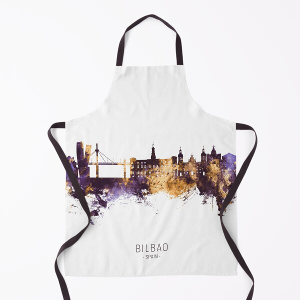 Item preview, Bilbao Spain Skyline designed and sold by ArtPrints.