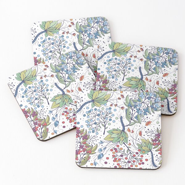 Item preview, Floral pattern stickers, Floral stickers set, Floral pattern mask, Floral pattern t-shirts designed and sold by quixoticmonkey.