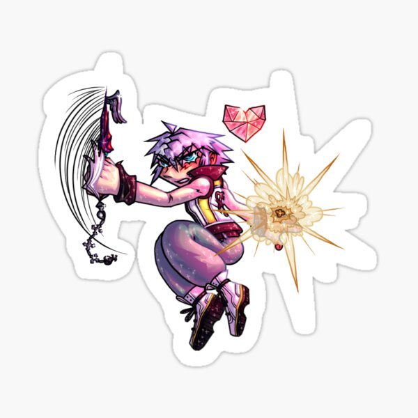 Kingdom Hearts Dream Drop Distance Riku Stickers, Pins, Magnets Sticker