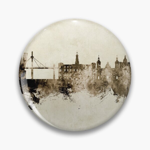 Item preview, Bilbao Spain Skyline designed and sold by ArtPrints.