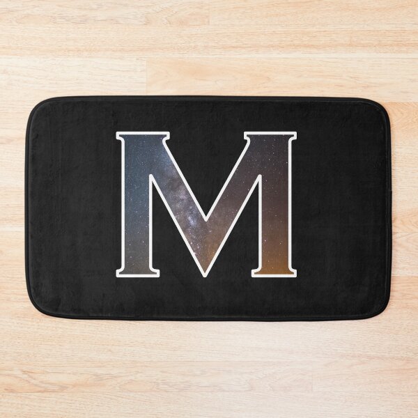Item preview, Alphabet and galaxy design, letter M designed and sold by funnytshirtco.