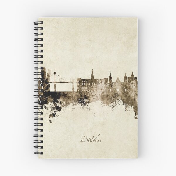 Item preview, Bilbao Spain Skyline designed and sold by ArtPrints.