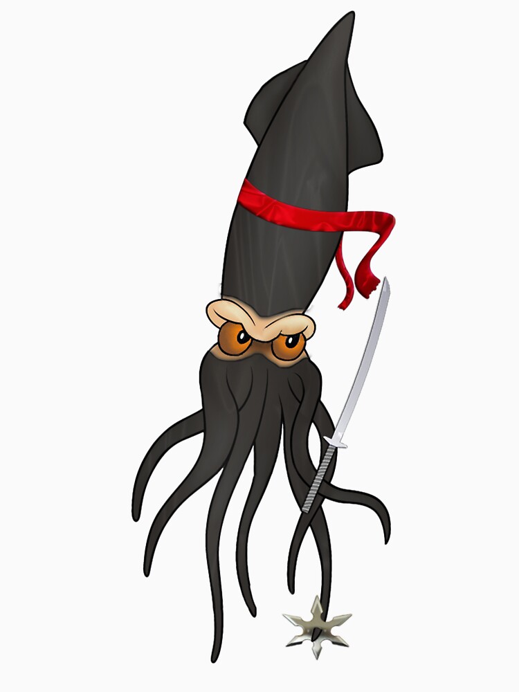Ninja Cuttlefish by Qwnbee