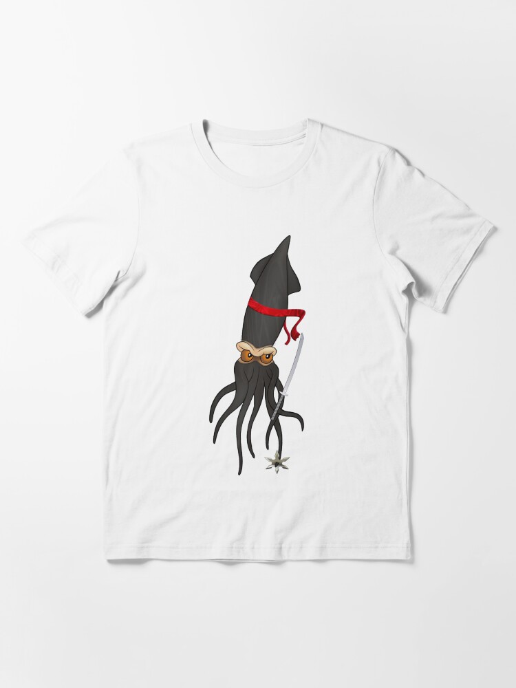 Alternate view of Ninja Cuttlefish Essential T-Shirt